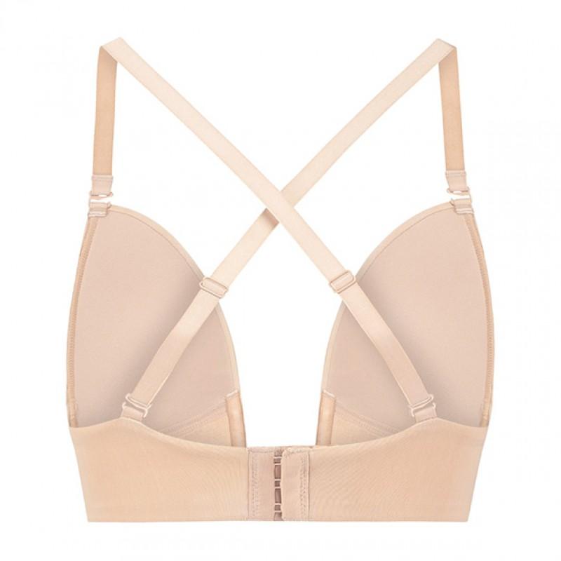 Bye Bra - Ultra Plunge Bra Beige S