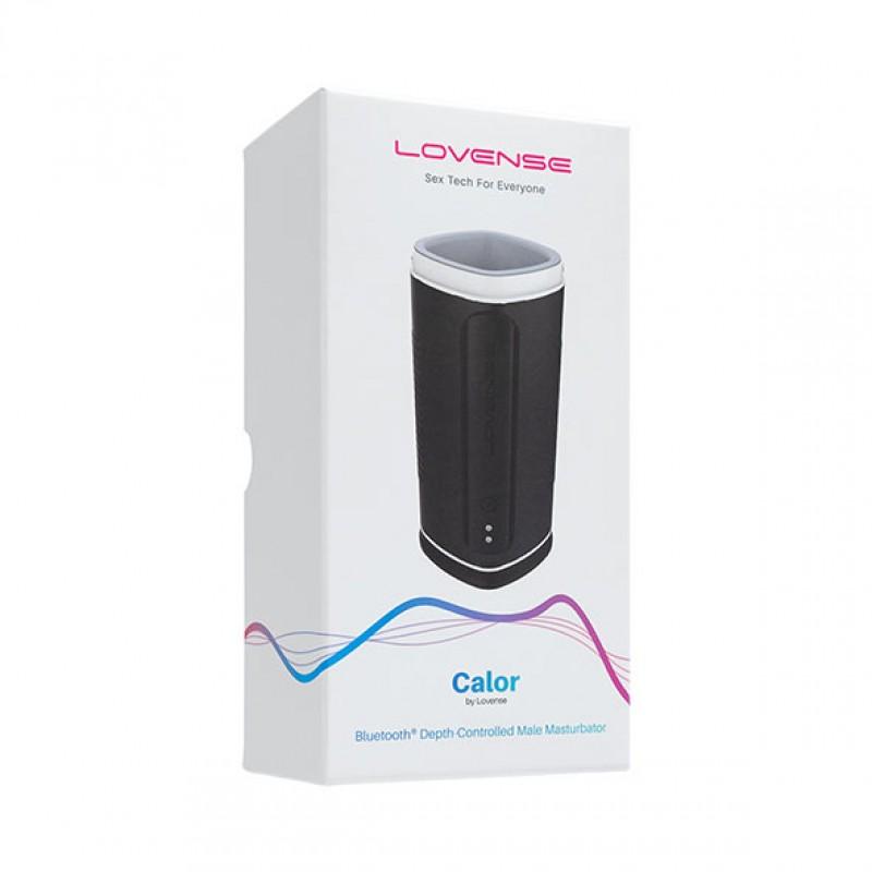 depth-controlled male masturbator - lovense calor