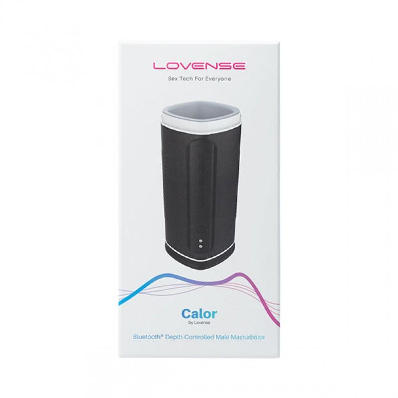 depth-controlled male masturbator - lovense calor