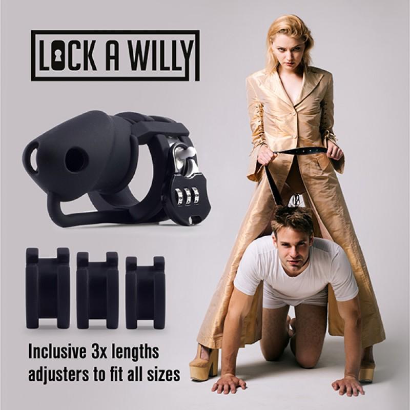 Süütuse rakmed meestele lock-a-willy