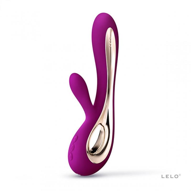 Rabbit vibrator - Lelo Soraya 2 Deep Rose