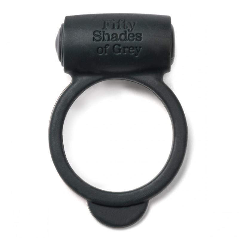 Vibrating cock ring batterie powered - Fifty shades of grey