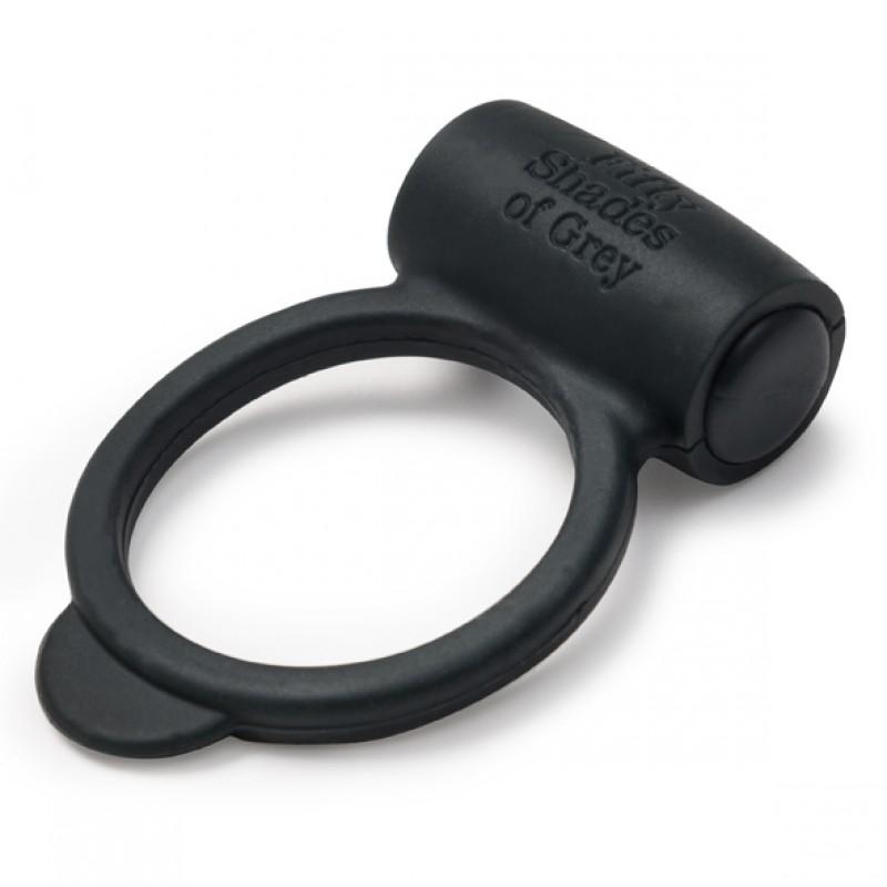 Vibrating cock ring batterie powered - Fifty shades of grey