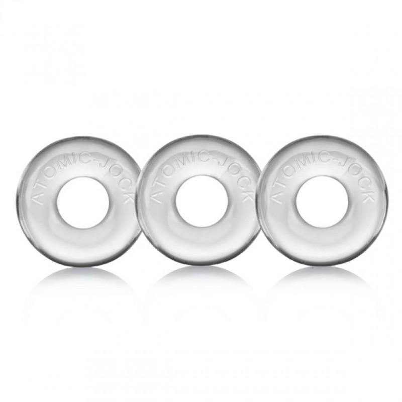 Oxballs - ringer of do-nut 1 3-pack clear