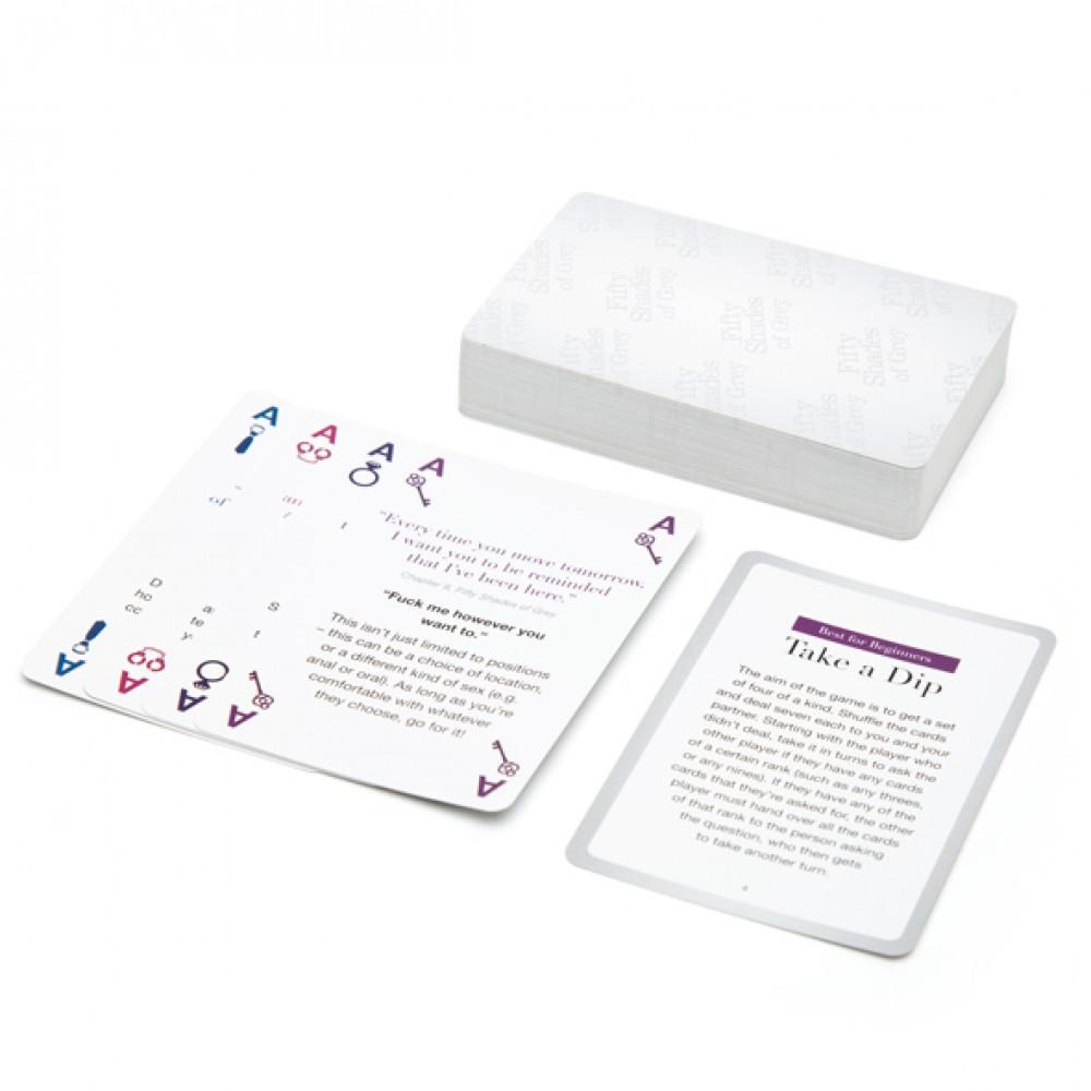 Fifty shades of grey - play nice talk dirty card game - Erotic Games -  Secretgarden.ee