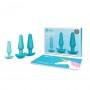 B-vibe - anal training & education set blue