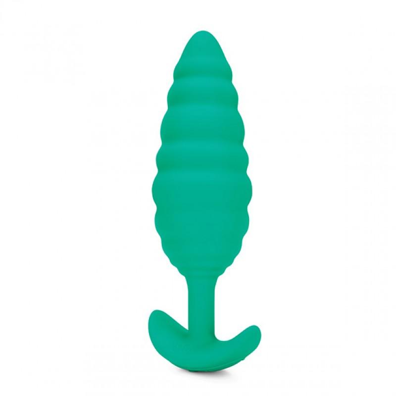 B-vibe - texture plug twist green