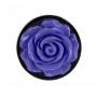 lux active - metal butt plug purple rose