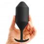 B-vibe - snug butt plug 5 black