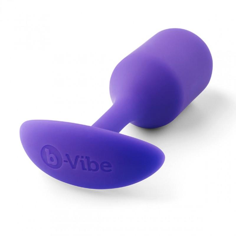 Профессиональная пробка для ношения b-vibe snug plug 2, синяя