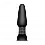 B-vibe - rimming remote control plug 2 black