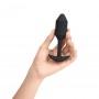 B-vibe - vibrating snug plug m black