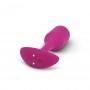 B-vibe - vibrating snug plug m rose