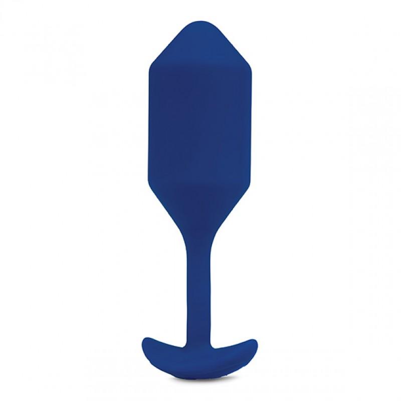 B-vibe - vibrating snug plug xl navy