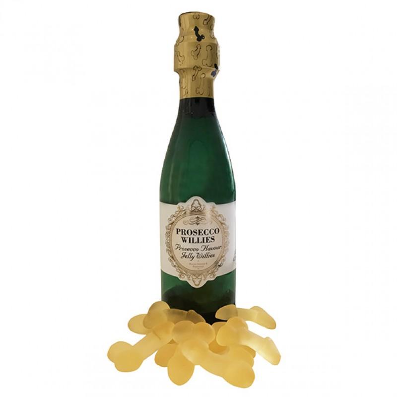 Prosecco flavoured jelly willies