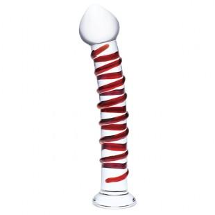 Klaasist dildo 25,5 cm - Glas mr. Swirly