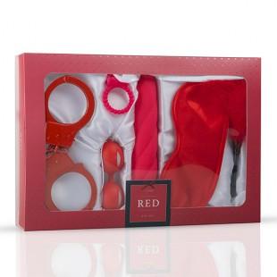 KINGITUSTEKOMPLEKT - LOVEBOXXX I LOVE RED COUPLES BOX