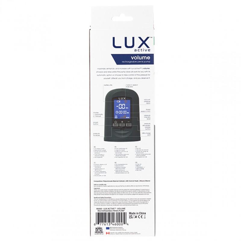 lux active - helitugevuse laetav peenisepump