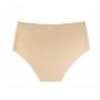 Bye Bra - Invisible High Brief Nude + Black S