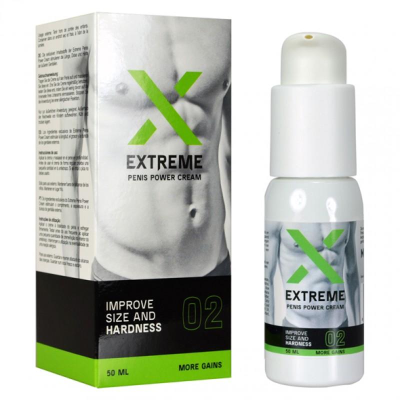 Peenise suuruse ja erektsiooni parandamise kreem 50 ml - Extreme