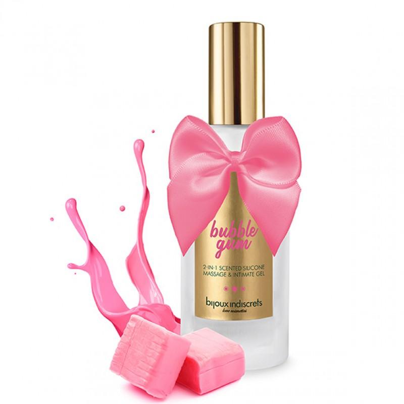 Лубрикант bijoux indiscrets - bubblegum 2 in 1 silicone massage & intimate gel