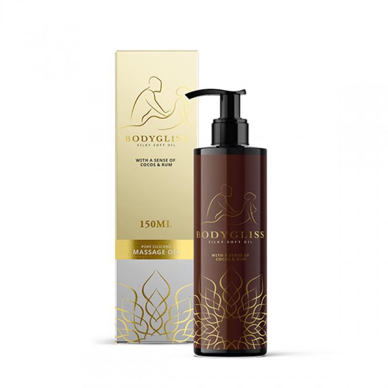 Bodygliss - massage collection silky soft oil cocos & rum 150 ml