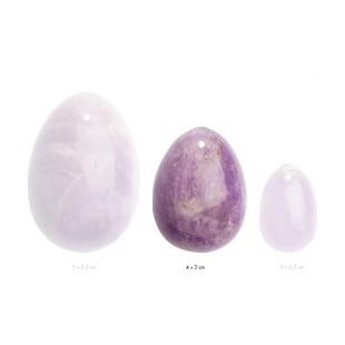 La gemmes - yoni egg pure amethyst (m)