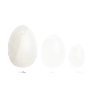 La gemmes - yoni egg clear quartz (l)