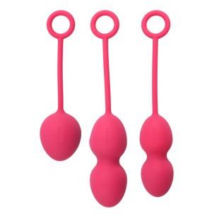 Svakom - nova kegel balls plum red