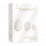 La gemmes - yoni egg set clear quartz (l-m-s)