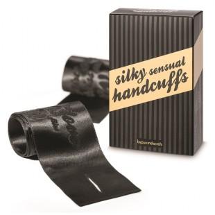 Bijoux indiscrets - silky sensual handcuffs black