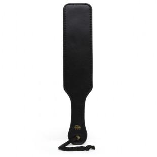 Handcrafted faux leather paddle - Fifty shades of grey