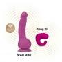 Soft vibrating dildo - Gvibe - Greal 2 Mini Fuchsia