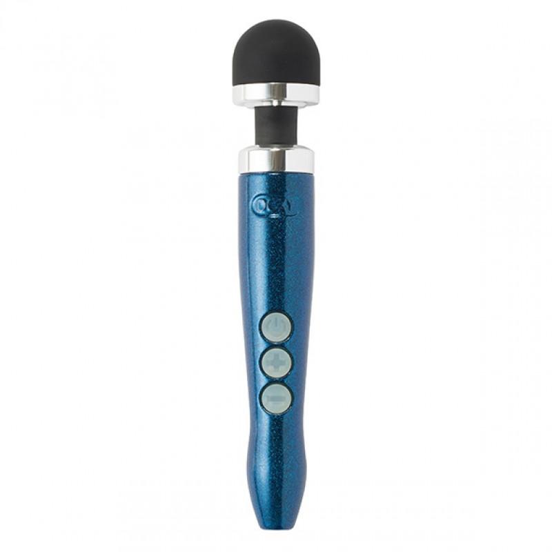 Doxy - die cast 3r rechargeable wand massager blue flame