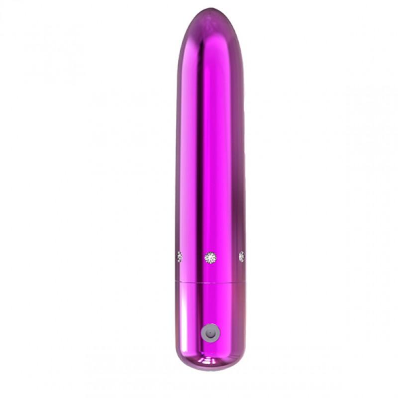 powerbullet - pretty point vibrator 10 function purple