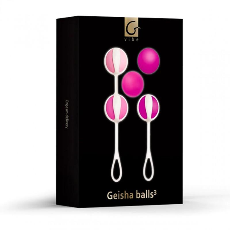 Kegel pallide komplekt 5 tk - Gvibe - Geisha Balls 3