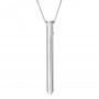 Crave - vesper vibrator necklace silver