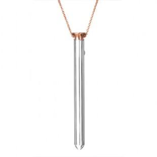 Crave - vesper vibrator necklace rose gold