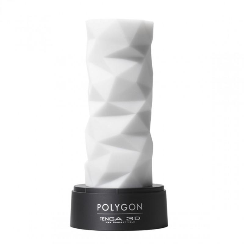 Мастурбатор Tenga 3D Polygon, белый