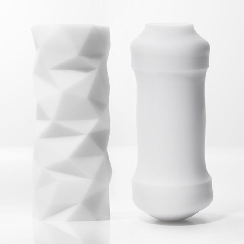 Мастурбатор Tenga 3D Polygon, белый