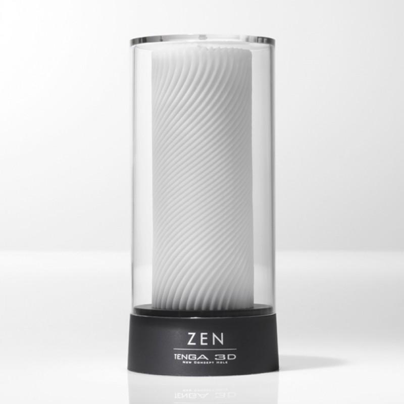 Мастурбатор Tenga 3D Zen, белый