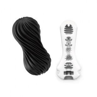 Masturbaator elastne kest rocky/must-tenga