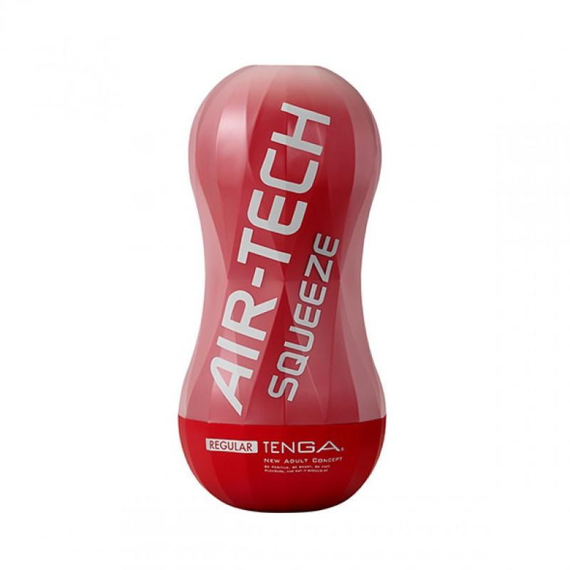 Мастурбатор Tenga Air-Tech Squeeze Regular, красный