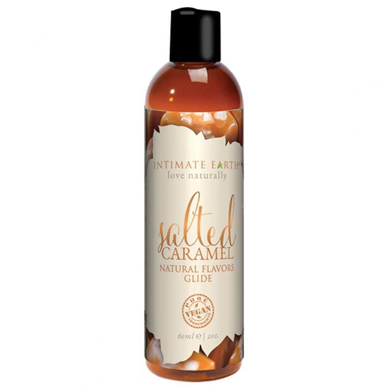 Intimate earth - natural flavors glide salted caramel 60 ml