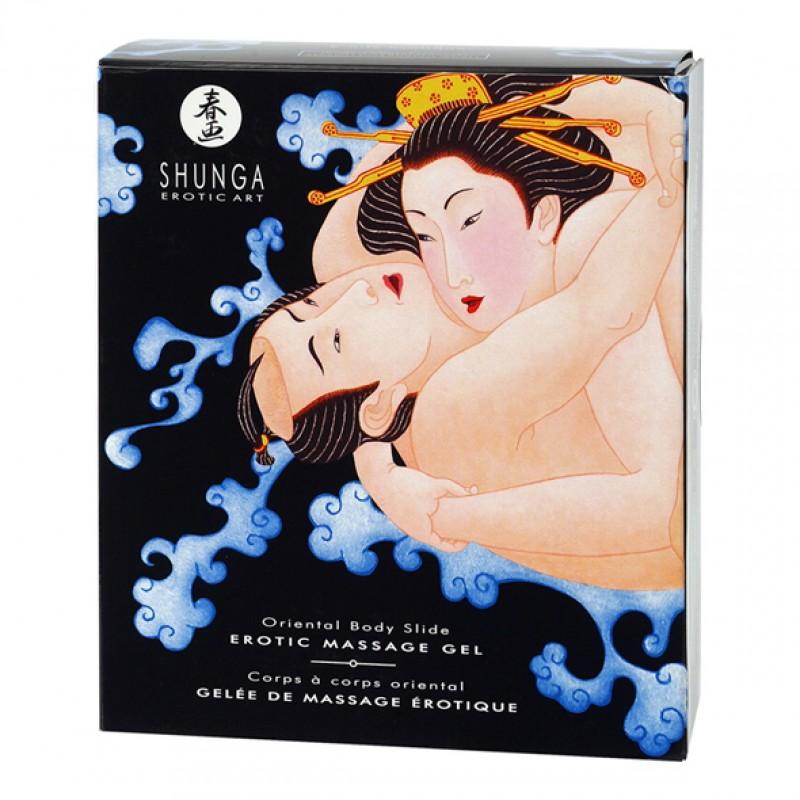 Shunga - oriental body-to-body massage exotic fruits