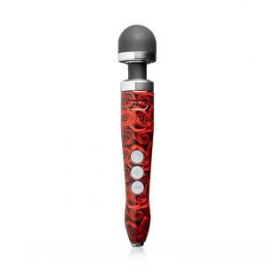 Doxy - Die Cast 3R Rechargeable Wand Massager Rose Pattern