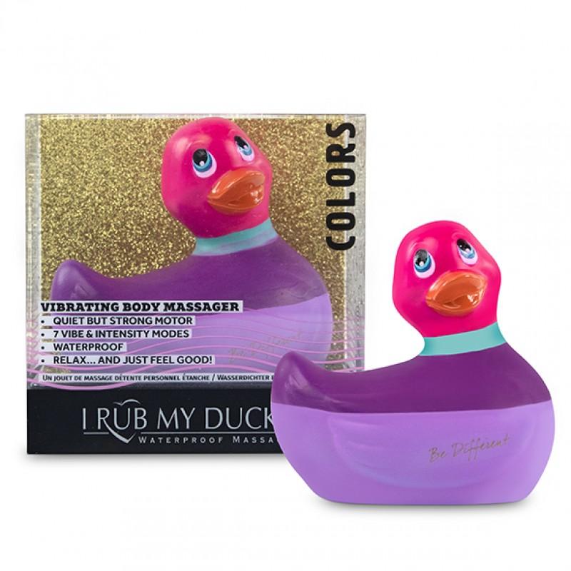 Вибратор-уточка Big Teaze Toys I Rub My Duckie 2.0, сиреневый