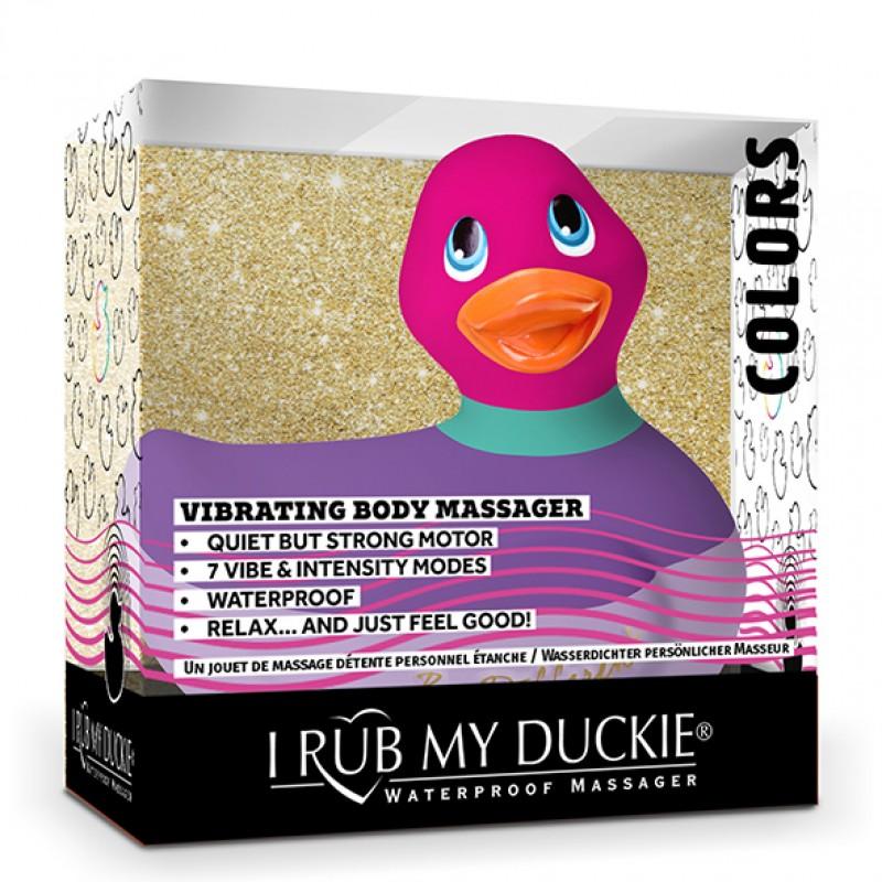 Вибратор-уточка Big Teaze Toys I Rub My Duckie 2.0, сиреневый