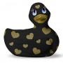 Вибратор-уточка Big Teaze Toys I Rub My Duckie 2.0 Romance, чёрный