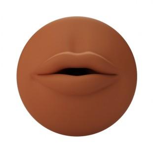 Autoblow - a.i. silicone mouth sleeve brown